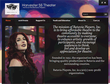 Tablet Screenshot of bataviaplayers.org